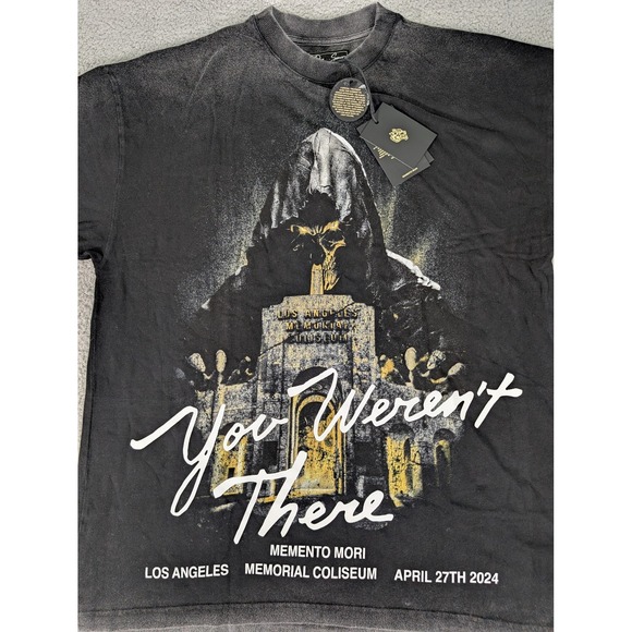 Darc Sport Shirt Mens Medium You Weren't There‎ Memento Mori US Tour 2024 Tee - Picture 2 of 10